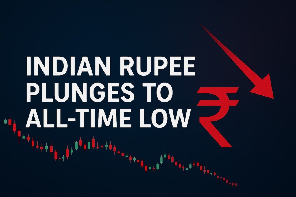 Indian Rupee plunges to all-time low