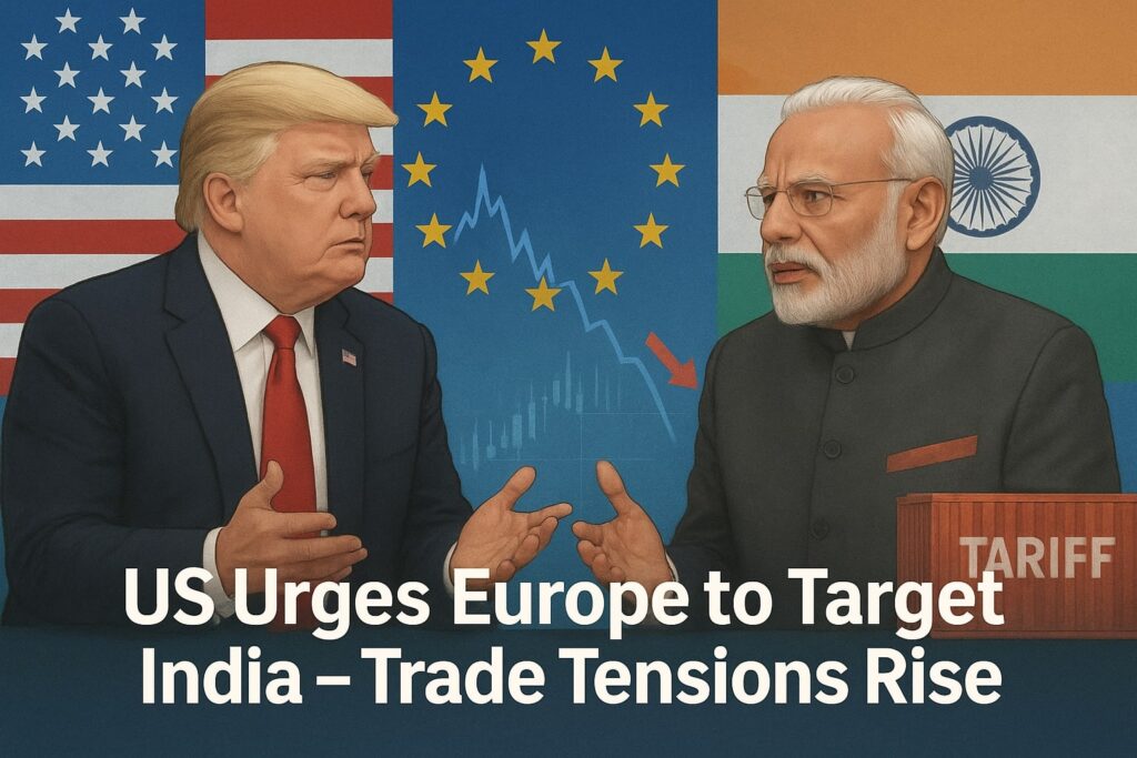US urges Europe to target India